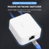 Acogedor 2 Ports Gigabit Network Switch, 1000Mbps 2 in 1 Out or 1 in 2 Out, RJ45 Splitter Selector Switch, Cat 5, Cat 5e, Cat 6, and Cat 7 PoE Extender Switch view 2