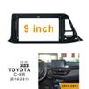 9 inch Car Radio Fascia Panel for Toyota CHR 2018-2019 Stereo Dash Frame view 2