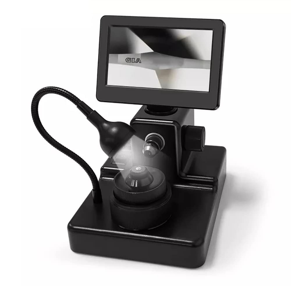 BUTXET 4.3" LCD Screen Digital Microscope for Diamond Waist Code Magnifying, 1000x Glass High Definition Special Instrument for Testing, Windows System Compatible