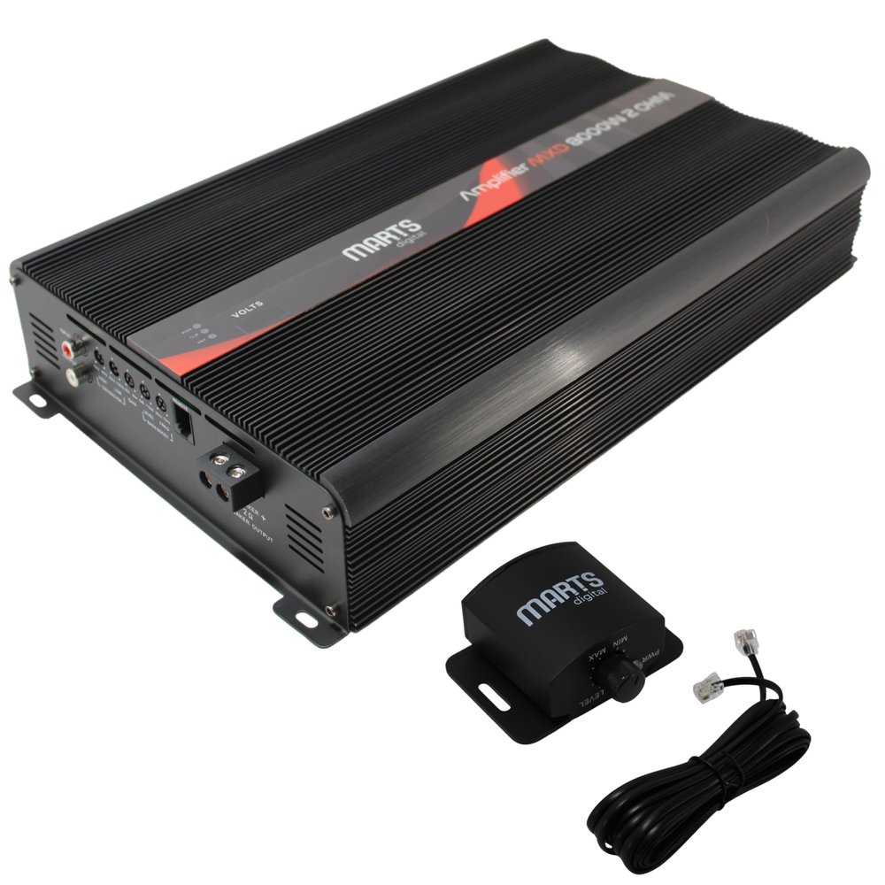 Marts Digital Amplifier Monoblock Full Range Class D 8000 W 2 ohm MXD-8000W-2