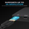 SABRENT KVM Switch, USB-C, 1 PC to 2-Displays with 60 Watt Power Delivery (USB-CKDH) view 3