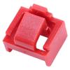 Nicfaky 100Pcs Red RJ45 Port Ethernet LAN Hub Anti Dust Cover Plug Cap Blockout Protector with Proprietary Lock and Key view 3