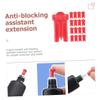 Beaupretty 300pcs Eyelash Glue Bottle Nozzle Needles -blocking Pin for Eyelash Extensions Replacement Tips Compact Design for Easy Application and Storage view 2