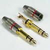 Cable Central LLC (10 Pack) 1/4 inch Stereo Metal Plug Gold Plated view 1