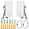 Point-to-Point Wireless Internet Long Range Transmission for Star Link, Compatible with Star Link Ethernet Adapter for Wi-Fi Extender, Outdoor 5.8G 1.5 Kilometers, 12DBi High-Gain Antenna, 2-Pack view 3