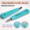 CP-3141A Network Cable Cutter Terminal Board Crimping Device Suitable for Telephone and Computer Network Installation view 3