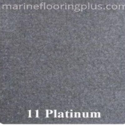 20 oz. Marine Boat Carpet - 8.5 ft Wide - You Choose The Length/Color (Platinum, 8.5 x 10)