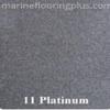 20 oz. Marine Boat Carpet - 8.5 ft Wide - You Choose The Length/Color (Platinum, 8.5 x 10) view 1