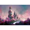 10x8ft Fantasy Castle Photography Backdrop Purple Theme Abstract Castle Backdrops Princess Birthday Party Kids Fairy Tale Party Decoration Photo Background view 4