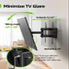 USX MOUNT Full Motion TV Mount for 42-80 Inch Flat Screen LED TV up to 120 lbs, Swivel TV Wall Mount Dual Articulating Arms, Tool-Free Tilt TV Bracket Max VESA 600x400mm, for 8-16 in Wood Studs view 4