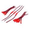 Hobbypower 20pcs 2-pin JST Connector Male Female Plug Cable 18AWG Silicone Wire view 4