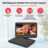 Feihe 16.5" Portable TV/DVD Player Combo with 14.0" Large HD Swivel Screen and Digital TV ATSC Tuner/HDMI/USB/AV/Audio, Built-in Battery, Dual High Volume Stereo Speakers view 4