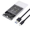 xiwai Dual NGFF B+M-Key M.2 SSD Card JOBD Raid0 Span Bridge to USB3.0 Type-C USB-C 2.5inch SATA Combo Enclosure view 1