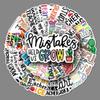 100 PCS Teacher Stickers, Vinyl Waterproof Teachers Day Gift Card Stickers for Water Bottles, Laptop, Notebook, Cell Phone, Luggage view 2