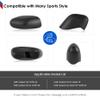 BLAZERBUCK Replacement Nose Pads Nose Piece for Oakley Half Jacket 2.0 OO9144/Half Jacket 2.0 XL OO9154 Sunglasses - Black + Dark Green view 4