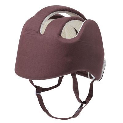 Thick Protection Helmet for Elderly Youth Kids Adults,Head Protection for Elderly Falls,Soft Helmet for Epilepsy Seizures Prevent Head Injuries,Safety Bump Cap,for Home Gardening (Coffee Mesh Inner)