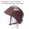 Thick Protection Helmet for Elderly Youth Kids Adults,Head Protection for Elderly Falls,Soft Helmet for Epilepsy Seizures Prevent Head Injuries,Safety Bump Cap,for Home Gardening (Coffee Mesh Inner) view 4