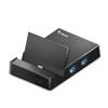 GKI Type-C Android Smartphone Charging Dock Station with USB-C 45W PD Charging HDMI USB 3.0 & AUX, Streaming Videos/Movies, Screen Mirroring Media Player. (Black) view 2
