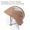 Thick Protection Helmet for Elderly Youth Kids Adults,Head Protection for Elderly Falls,Soft Helmet for Epilepsy Seizures Prevent Head Injuries,Safety Bump Cap,for Home Gardening (Khaki Mesh Inner) view 4
