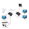 3G-SDI Extender Over Fiber Optic, SDI Video/Ethernet/RS422 Data to Fiber Converter,LC-LC Singlemode Fiber up to 12.4miles, Multimode up to 500m,A Set (TX and RX) view 3