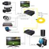 HD-SDI Over Fiber Optic Extenders Kit, Video Fiber converters, Uncompressed,Singlemode up to 12.4miles(20Km), Multimode 500m, 2 SFP Optical transceiver Included, A Set (TX and RX) view 3