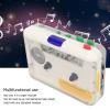 Portable Cassette Tape Player, USB C Cassette to MP3 Converter with 3.5mm AUX Jack, Headphones, 2 Power Supply Modes Tape to MP3 Player for Gift view 3