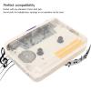 Portable Cassette Tape Player, USB C Cassette to MP3 Converter with 3.5mm AUX Jack, Headphones, 2 Power Supply Modes Tape to MP3 Player for Gift view 4
