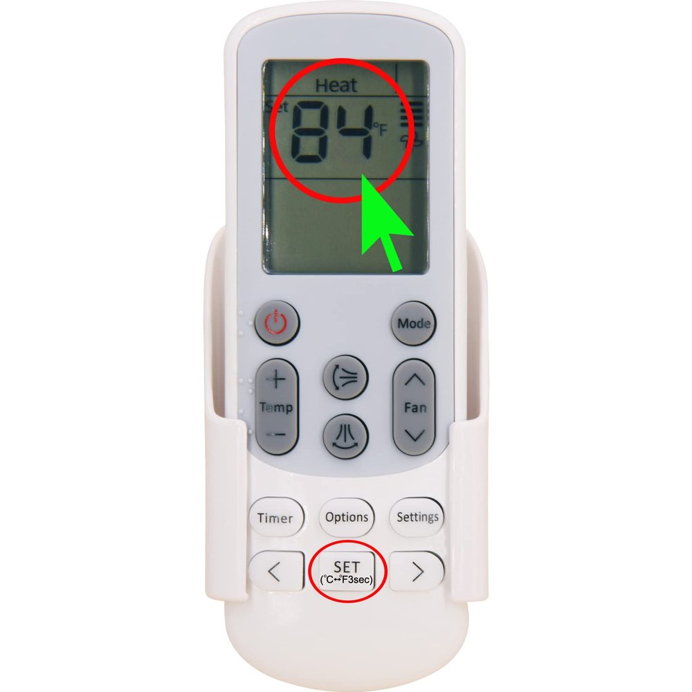 Replacement for Samsung AC Air Conditioner Remote Control AC018NN4DCH/AA AC024NN4DCH/AA AC030NN4DCH/AA AC036NN4DCH/AA AC042NN4DCH/AA AC048NN4DCH/AA AC0030NLDCH/AA AC009NMDCH/AA AC0030NHDCH/AA
