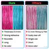KatchOn Pink and Blue Streamers 8 Ft, Pack of 2, Pink and Blue Decorations view 4