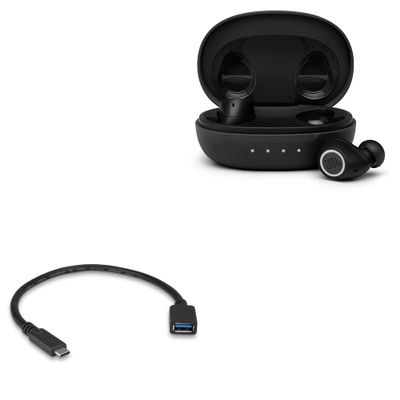 BoxWave Cable Compatible with JBL Free II - USB Expansion Adapter, Add USB Connected Hardware to Your Phone