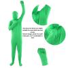 Photography Green Chromakey Bodysuit, Unisex Spandex Stretch Adult Costume Zentai Disappearing Man Body Suit, Green Body Suit for Green Screen Photography Photo Video (170cm) view 2