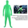 Photography Green Chromakey Bodysuit, Unisex Spandex Stretch Adult Costume Zentai Disappearing Man Body Suit, Green Body Suit for Green Screen Photography Photo Video (170cm) view 3