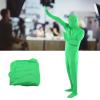 Photography Green Chromakey Bodysuit, Unisex Spandex Stretch Adult Costume Zentai Disappearing Man Body Suit, Green Body Suit for Green Screen Photography Photo Video (170cm) view 4