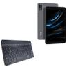 BoxWave Keyboard Compatible with Hyjoy Android 10 Quad-Core Tablet TP901 (9 in) - SlimKeys Bluetooth Keyboard, Portable Thin with Chiclet-Style Keys - Jet Black view 1