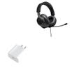 BoxWave Charger Compatible with JBL Free WFH Wireless - PD GAN miniCube (30W), 30W Tiny PD GAN Type-C Wall Charger - Winter White view 1