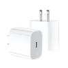 BoxWave Charger Compatible with JBL Free WFH Wireless - PD GAN miniCube (30W), 30W Tiny PD GAN Type-C Wall Charger - Winter White view 3