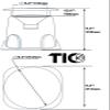 TIC GS5-5" Compact Outdoor Weather-Resistant Omnidirectional In-Ground Speakers (Pair) view 4