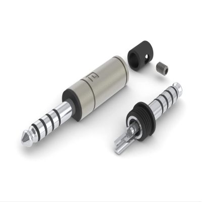 aeco TRS Plug 4.4mm 5 Pole AT4-1812S, 1pcs/1set, Silver Plating