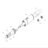 aeco TRS Plug 4.4mm 5 Pole AT4-1812S, 1pcs/1set, Silver Plating view 4