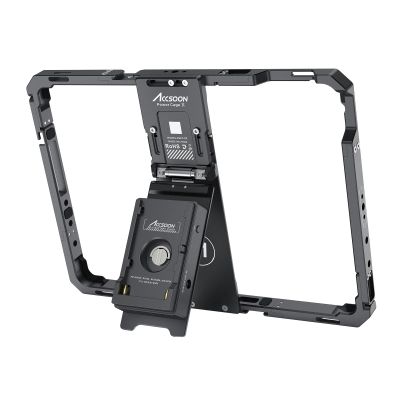Accsoon iPad PowerCage for Video Stabilizer for iPad, Compatible with ipad - Gen 7, 8, 9, 10, ipad Air - Gen 3, 4, 5, ipad Pro -10.5 inch, 11 inch (Gen 1, 2, 3, 4)