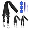 FOCCTS 3 Pack Adjustable Shoulder Strap, Nylon Neck Lanyard for iPad, Tablet Lanyard Strap Replacement Shoulder Strap for Ipad Case Tablet Case, Camera Binocular Crossbody Laptop Luggage Bag view 1