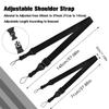 FOCCTS 3 Pack Adjustable Shoulder Strap, Nylon Neck Lanyard for iPad, Tablet Lanyard Strap Replacement Shoulder Strap for Ipad Case Tablet Case, Camera Binocular Crossbody Laptop Luggage Bag view 2