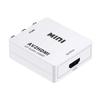 Tianle RCA to HDMI Converter, AV to HDMI Adapter 1080P Mini RCA Composite CVBS Video Audio Converter Adapter Supporting PAL/NTSC for TV/PC/PS2/PS3/STB/Xbox/VCR/DVD, White view 1