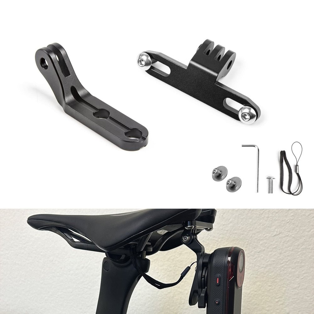 Xotic Tech Bike RCT715 Tail Light Mount Combo, Compatible with Most Lynx Saddle - Type E
