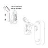 Xotic Tech Bike RCT715 Tail Light Mount Combo, Compatible with Most Lynx Saddle - Type E view 2