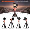 GEEKOTO 77'' Tripod, Aluminum Camera Tripod Monopod, Foldable DSLR Tripod for Travel-Tripod for DSLR Camera, Aluminum Tripod with 360-Degree Ball Head and Rotatable Center Column, Bag,Video Camcorder view 3