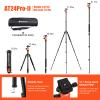 GEEKOTO 77'' Tripod, Aluminum Camera Tripod Monopod, Foldable DSLR Tripod for Travel-Tripod for DSLR Camera, Aluminum Tripod with 360-Degree Ball Head and Rotatable Center Column, Bag,Video Camcorder view 4