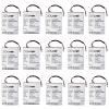 (15-Pack) XSP Battery for Texas Instruments TI-Nspire CX TI-Nspire CX CAS N2/AC/2L1/A TI-84 Plus C Silver Edition TI-Nspire Touchpad TI-Nspire CAS Touchpad TI-84 C Silver PN 3.7L1060SP 3.7L1230SP view 1