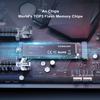 Vansuny 1TB NVMe M.2 Internal Solid State Drive PCIe 3.0 TLC M.2 SSD 3D NAND 2280 Speed up to 3400/2900MB/s Internal Solid State Hard Drive PCIe SSD view 3