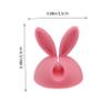 Cabilock Desk Cable Organizer 4 Pack Silicone Wire Clips Cable Clip Desk Wire Wraps Cords Sticky Cord Holder for Organizing view 2